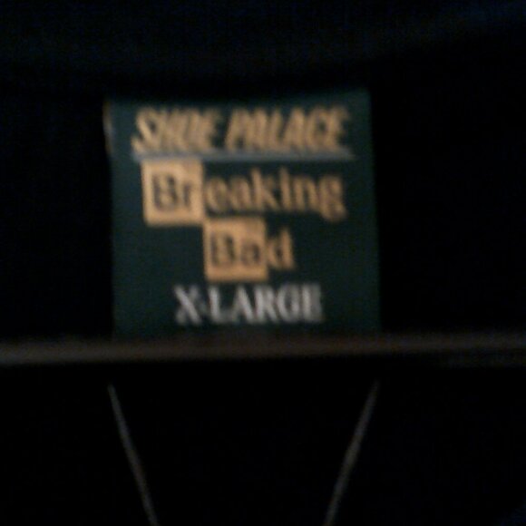 NEW SHOE PALACE "Breaking Bad X Shoe Palace Tee" MEN'S BLACK XL T-SHIRT BBSS118 - Picture 7 of 10